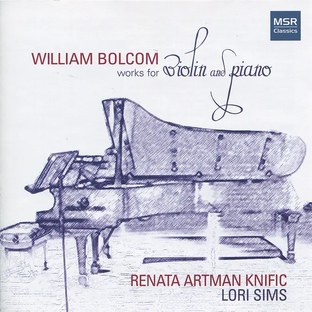 Fourth Sonata for Violin and Piano - 1994: III. Arabesque