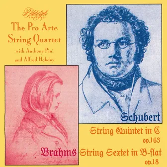 Schubert: String Quintet in C Major, Op. 163, D. 956 - Brahms: String Sextet No. 1 in B-Flat Major, Op. 18 by Anthony Pini