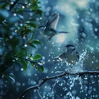 Tranquil Binaural Nature: Birds and Rain for Serenity by 