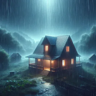 Loud Rain Noise on Metal Roof by Unknown Artist