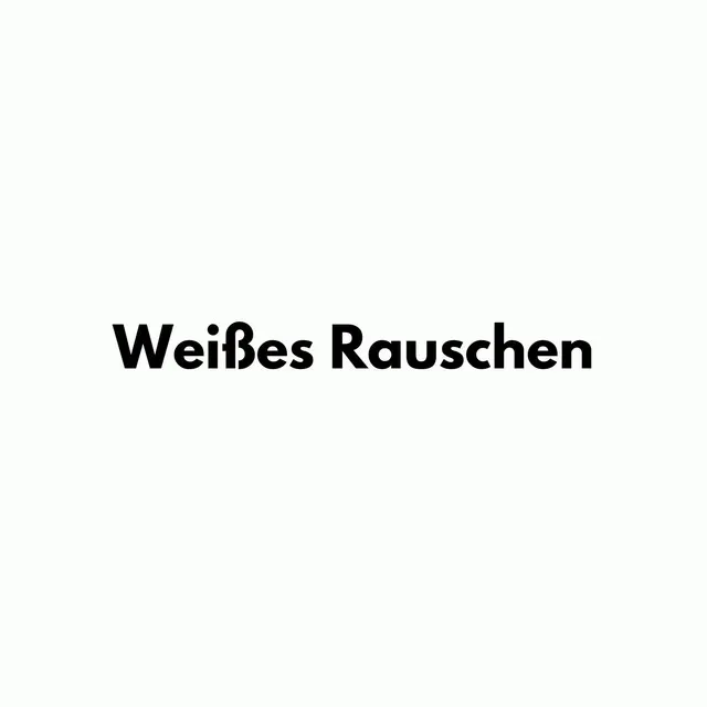 Weißes Rauschen App