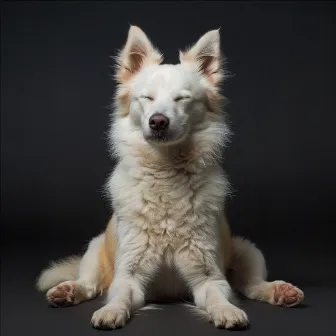 Aullidos Armónicos: Paisajes Sonoros De Meditación Serena Para Perros by Ondas de música para perros