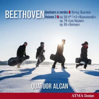 Beethoven: String Quartets (Vol. 2) by Quatuor Alcan