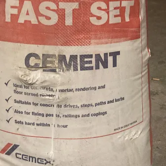 FAST SET CEMENT by Spresso