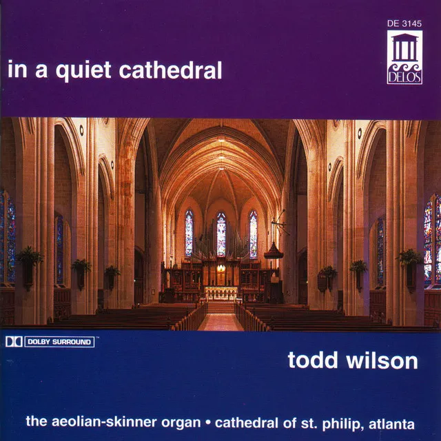 Organ Recital: Wilson, Todd - Brahms, J. / Tartini, G. / Vaughan Willliams, R. / Purvis, R. / Harris, W. / Bach, J.S. / Mozart, W.A.