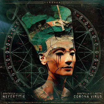 Nefertitie / Corona Virus by Bratkilla