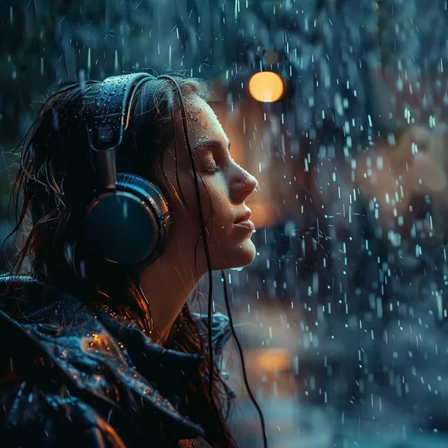 Rain's Echo Chamber: Binaural Resonance