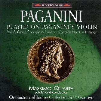 Paganini Played On Paganini's Violin, Vol. 3 by Massimo Quarta