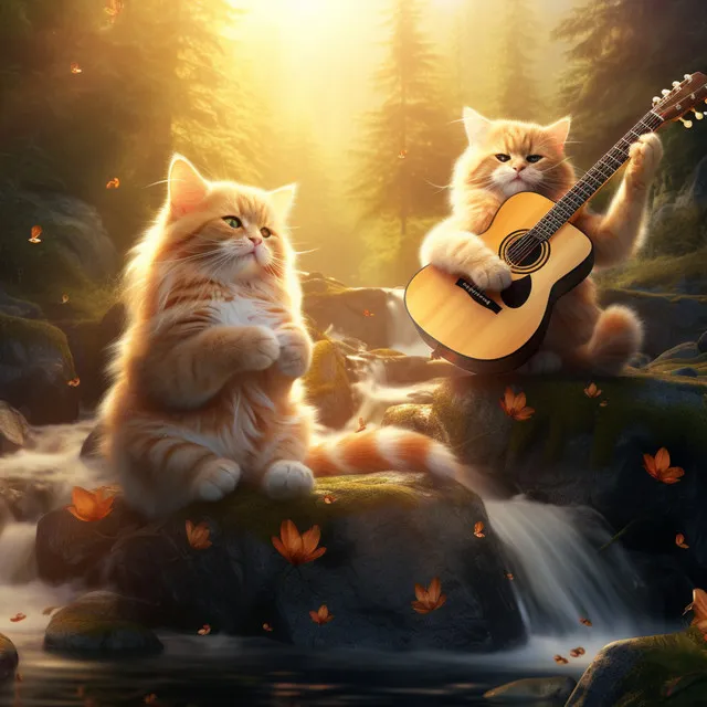 Music and Rain for Contented Kitties: Tunes and Soft Purrs