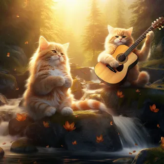 Music and Rain for Contented Kitties: Tunes and Soft Purrs by 