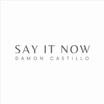 Say It Now by Damon Castillo