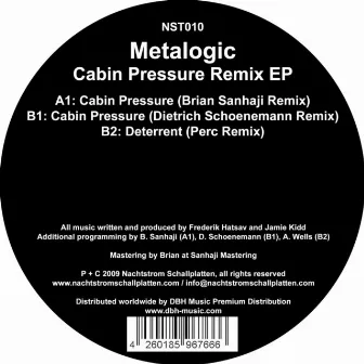 Cabin Pressure Remix EP by Metalogic