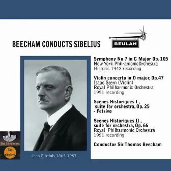 Beecham Conducts Sibelius by New York Philharmonic Orchestra