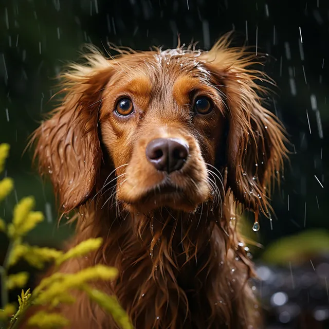 Confort Lluvioso Para Perros Y Perritos