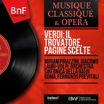 Verdi: Il trovatore, pagine scelte (Mono Version) by Miriam Pirazzini