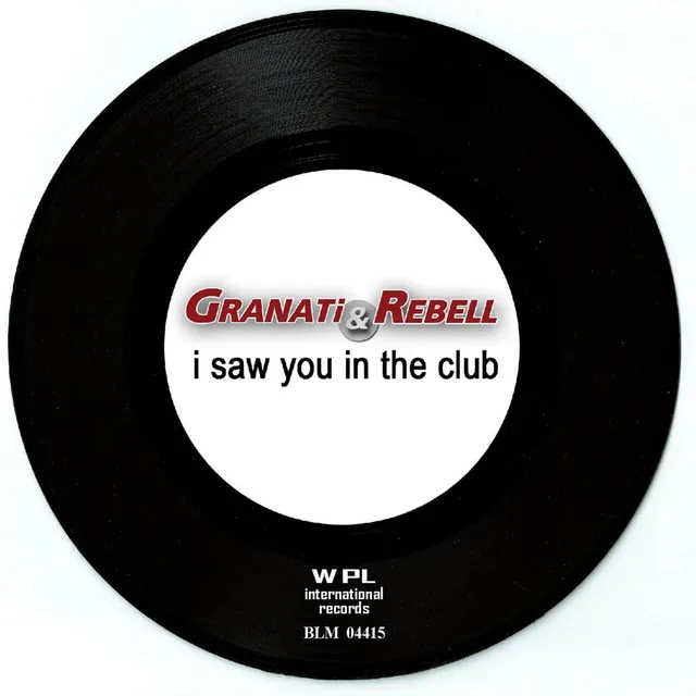 I Saw You in the Club - Maxi Mix