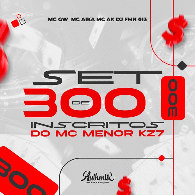 Set de 300 Inscritos do Mc Menor Kz7