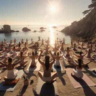 Serenidad En Asanas De Yoga: Música Relajante En El Océano by Biblioteca relajante del océano