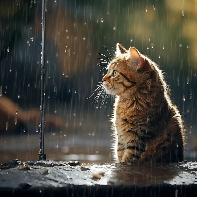 Música En La Lluvia: Melodías Armónicas Para Amigos Felinos