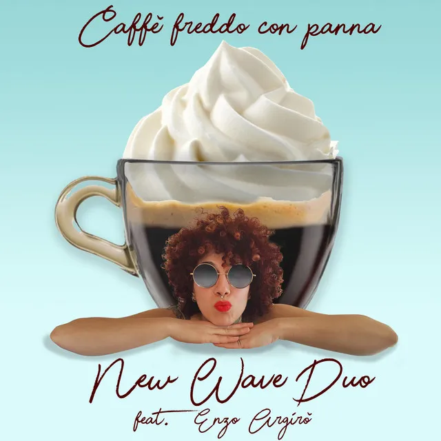 Caffè freddo con panna