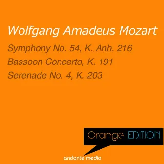 Orange Edition - Mozart: Symphony No. 54, K. Anh. 216 & Serenade No. 4, K. 203 by Chamber Orchestra of the Electoral Palatinate