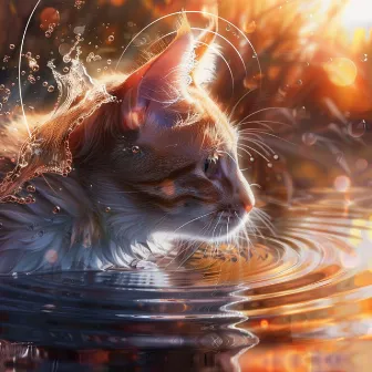 Serenity River: Binaural Cats Comfort by Whispering Streams