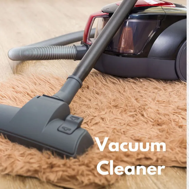 Non Conventional Sounding Vacuum Cleaner with White Noise - Loopable, No Fade