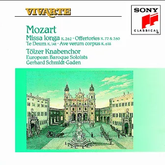 Mozart: Missa Longa; Inter Natos Mulierum; Te Deum Laudamus; Venite Populi; Regina Coeli by Tölzer Knabenchor