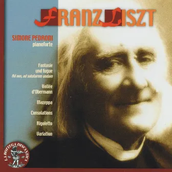 Franz Liszt: Fantasie und fugue, Vallée d'Obermann, Mazeppa, Consolations, Rigoletto & Variation by Simone Pedroni