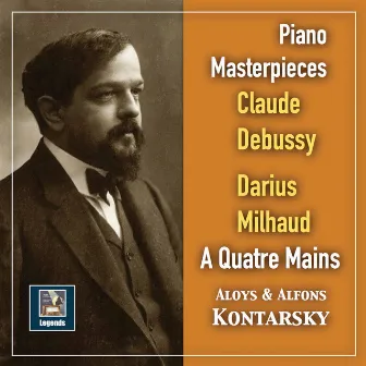 Debussy & Milhaud: Works for Piano 4-Hands by Alfons Kontarsky