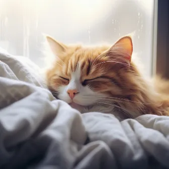 Cuddle Puddle and Rainfalls: Soothing Binaural Journeys for Cat Anxiety Relief by 