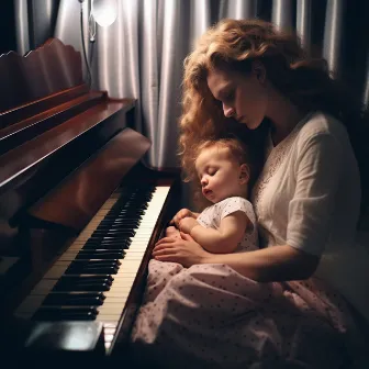 Sueño Del Bebé Lluvioso: El Toque Relajante Del Piano by Agradable sonido de lluvia para dormir