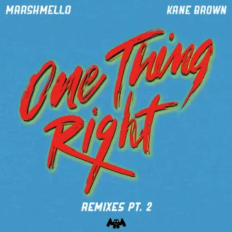 One Thing Right (Remixes Pt. 2) by Kane Brown