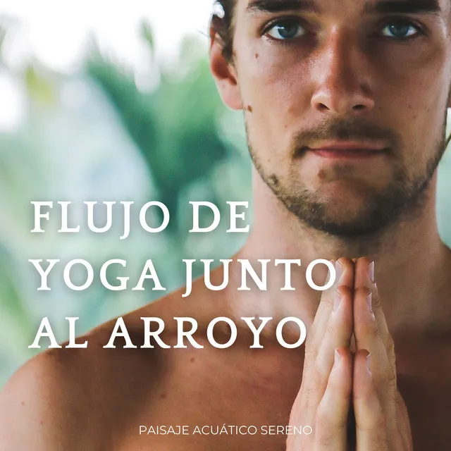 Flujo De Yoga Junto Al Arroyo: Paisaje Acuático Sereno