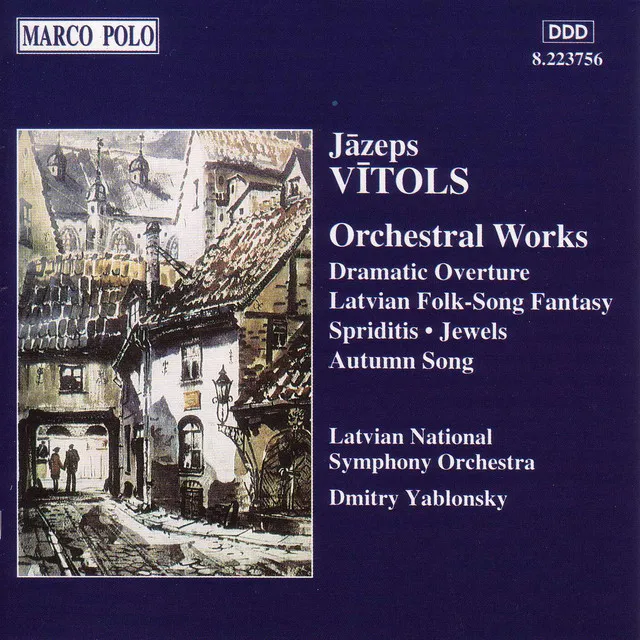 Fantasie sur des chants populaires lettons, Op. 42: II. Molto moderato, mesto