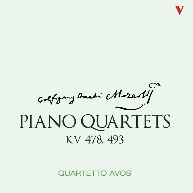 Piano Quartet No. 2 in E-Flat Major, K. 493: II. Larghetto