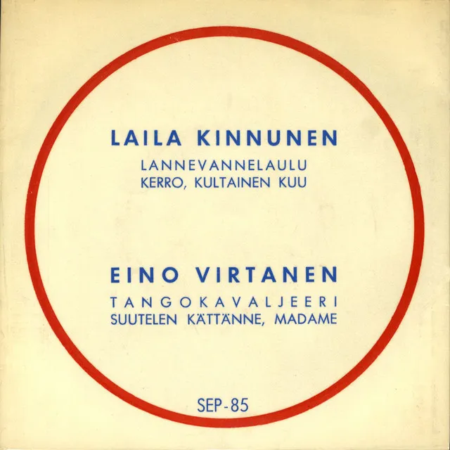 Laila Kinnunen ja Eino Virtanen