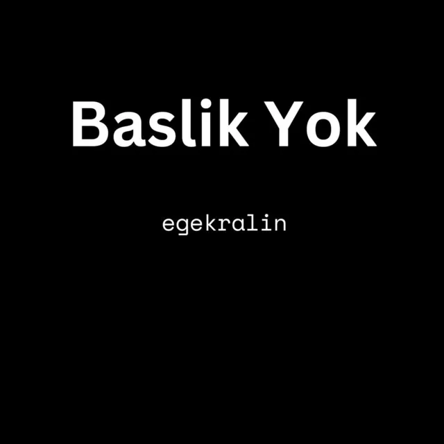 Baslik Yok