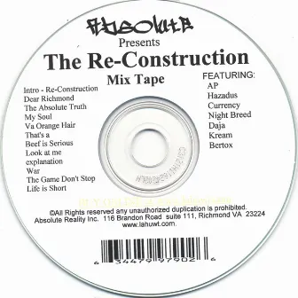 The Reconstruction by Absolute