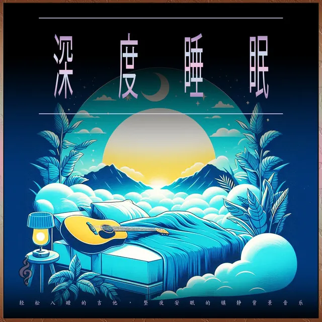 深度睡眠： 轻松入睡的吉他，整夜安眠的镇静背景音乐