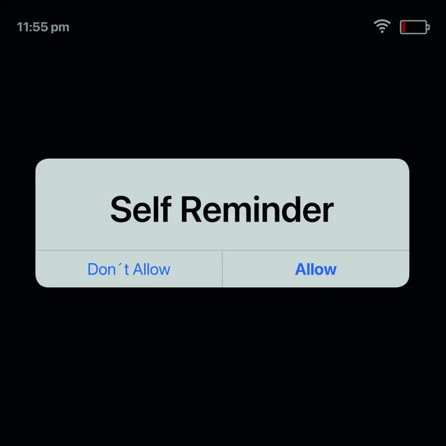 Self Reminder