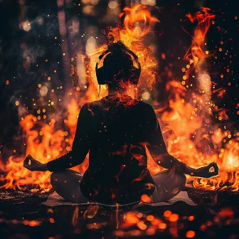 Fiery Zen: Yoga Music Flames by 