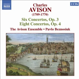 Avison: 6 Violin Concertos, Op. 3 / 8 Violin Concertos, Op. 4 by Charles Avison