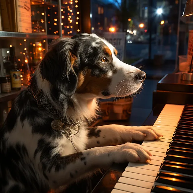 Patitas En Calma: Música De Piano Para El Confort De Mascotas