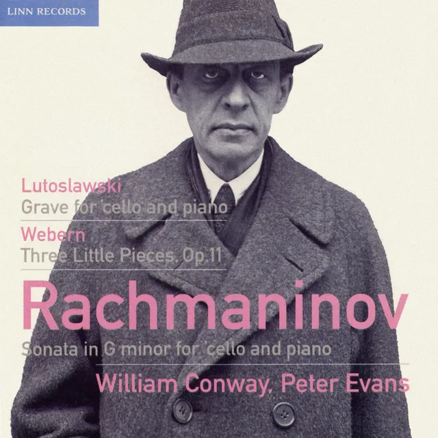 Rachmaninoff, Lutosławski & Webern: Works for Cello & Piano