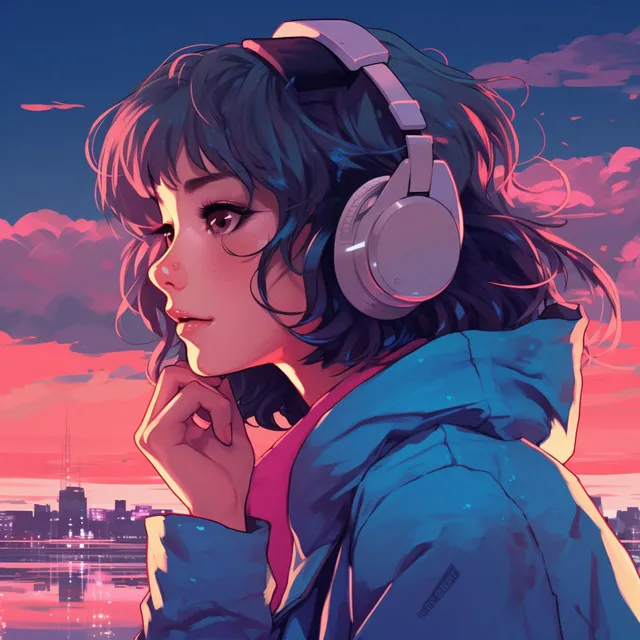 Armonía Tranquila De La Tarde En Lofi