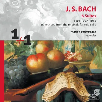 J.S. Bach: 6 Suites BWV 1007-1012 transcribed for recorder by Marion Verbruggen