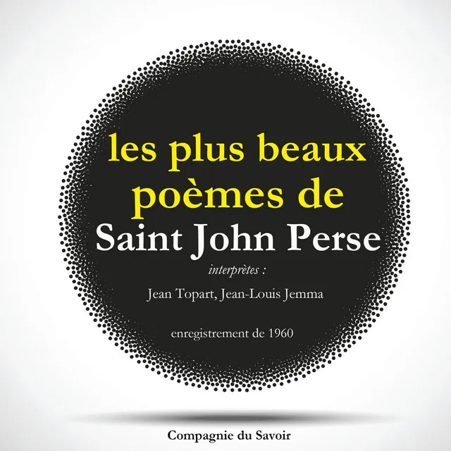 Chapter 1.15 - Les plus beaux poèmes de Saint John Perse