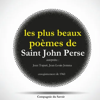 Les plus beaux poèmes de Saint John Perse by Saint-John Perse