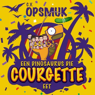 Een Dinosaurus Die Courgette Eet by CV Opsmuk